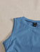 SHEIN EZwear Camiseta corta sin mangas con cordón y fruncido lateral - Quierox - Tienda Online