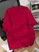 SHEIN EZwear Camiseta de manga corta con cuello redondo y estampado de leopardo de talla grande - Quierox - Tienda Online