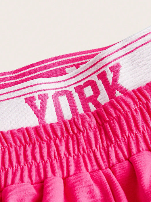 SHEIN EZwear Conjunto de 2 piezas de talla grande niña - Quierox - Tienda Online