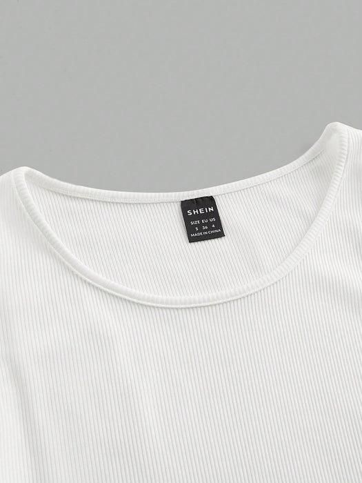 SHEIN EZwear Conjunto de 2 tops de tirantes para mujer de cuello redondo - Quierox - Tienda Online