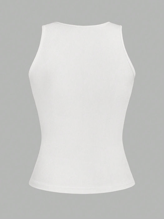 SHEIN EZwear Conjunto de 2 tops de tirantes para mujer de cuello redondo - Quierox - Tienda Online