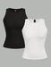 SHEIN EZwear Conjunto de 2 tops de tirantes para mujer de cuello redondo - Quierox - Tienda Online