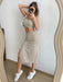 SHEIN EZwear Conjunto De Dos Piezas Con Top De Tirantes Liso Y Falda - Quierox - Tienda Online