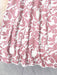 SHEIN Falda larga informal con estampado floral y cordón ajustable en la cintura para mujer - Quierox - Tienda Online
