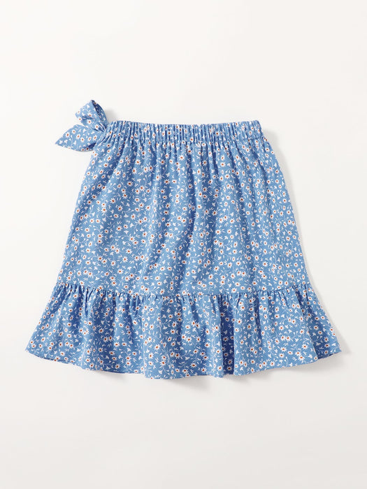 SHEIN Faldas Nudo floral de margarita Bohemio - Quierox - Tienda Online