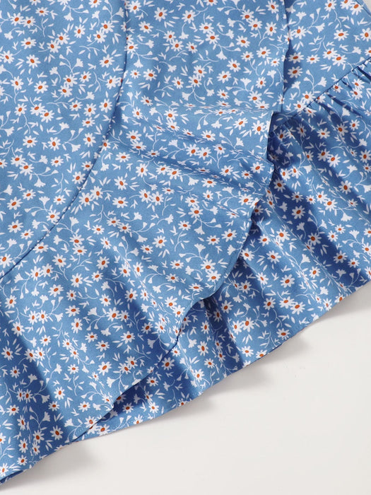 SHEIN Faldas Nudo floral de margarita Bohemio - Quierox - Tienda Online