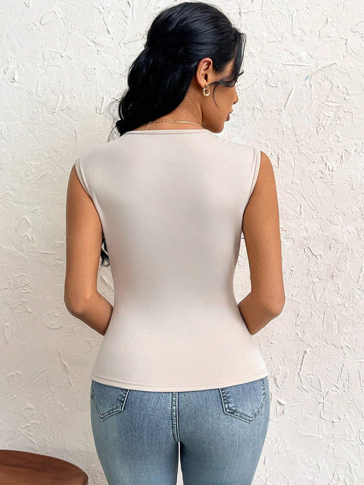 SHEIN Firerie Mujeres: Camiseta ajustada de verano con cintura reducida - Quierox - Tienda Online