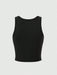 SHEIN Flirla Camiseta de tirantes negra con gráfico de la bandera de Jamaica para mujer - Quierox - Tienda Online