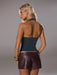 SHEIN Flirla Top de tirantes elegante de calle alta con hebilla circular - Quierox - Tienda Online