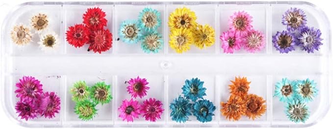 Shein Flores secas para resina para manualidades de resina epoxi, relleno de resina UV, accesorios de decoración - Quierox - Tienda Online