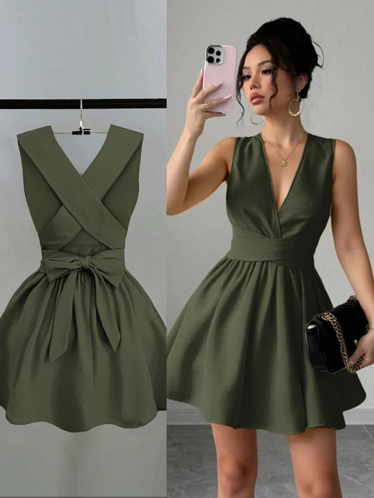SHEIN Franclia Vestido mini elegante y sexy - Quierox - Tienda Online