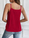 SHEIN Frenchy Top sin mangas con cuello halter, bordado en hilo de red - Quierox - Tienda Online