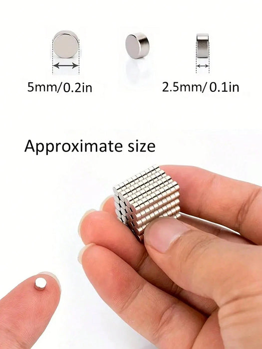 SHEIN FULL BEAUTY - 10 mini calibradores magnéticos para uñas acrílicas, tijeras para uñas, cortador de uñas postizas - Quierox - Tienda Online