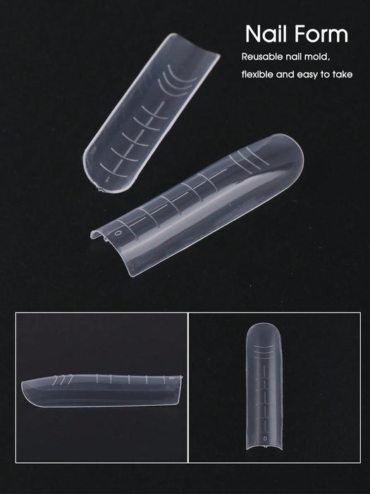 Shein FULL BEAUTY 48 Piezas Molde De Uñas De Ataúd De Puntas - Quierox - Tienda Online