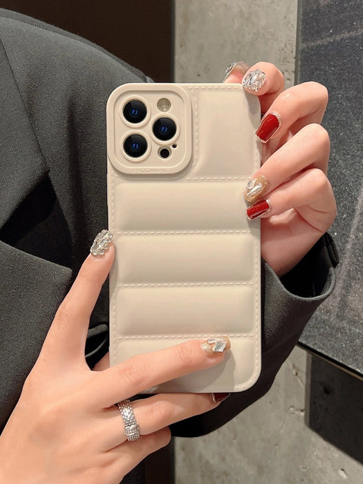 Shein Funda acolchada para teléfono anticaída y anticaída de TPU para iphone XR - Quierox - Tienda Online