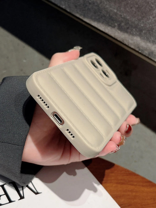 Shein Funda acolchada para teléfono anticaída y anticaída de TPU para iphone XR - Quierox - Tienda Online