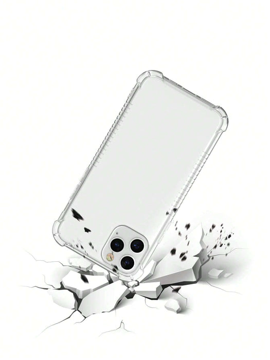 Shein Funda antideslizante transparente a prueba de golpes para teléfono para iphone XS MAX - Quierox - Tienda Online