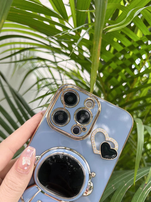 Shein Funda azul para teléfono con diseño de astronauta iPhone 11 Pro Max - Quierox - Tienda Online