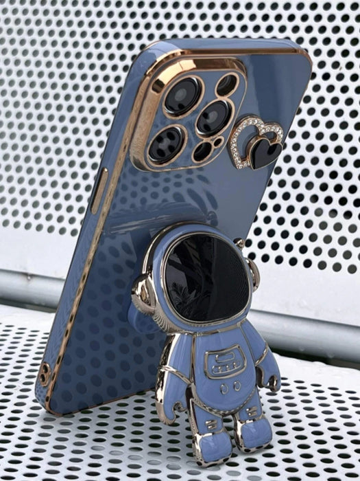 Shein Funda azul para teléfono con diseño de astronauta iPhone 11 Pro Max - Quierox - Tienda Online