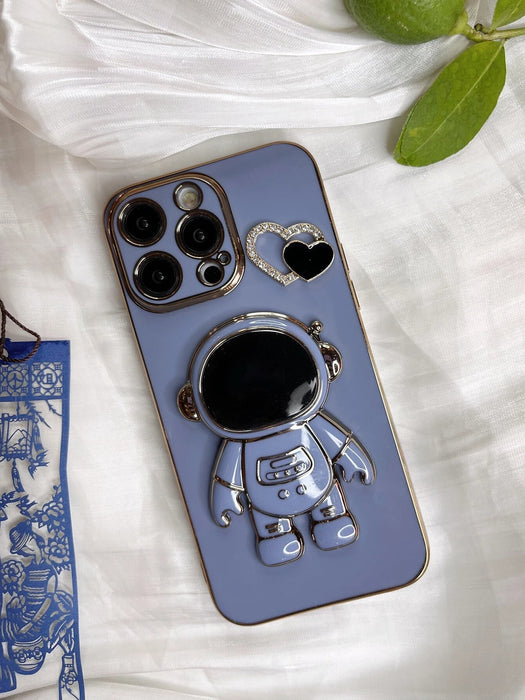 Shein Funda azul para teléfono con diseño de astronauta iPhone 11 Pro Max - Quierox - Tienda Online