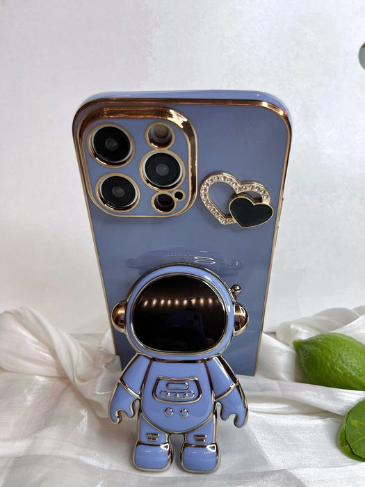 Shein Funda azul para teléfono con diseño de astronauta iPhone 11 Pro Max - Quierox - Tienda Online