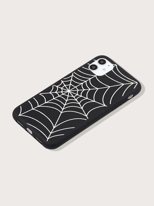 Shein Funda con diseño de telaraña compatible con iPhone Compatible con iPhone 11 - Quierox - Tienda Online