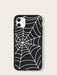 Shein Funda con diseño de telaraña compatible con iPhone Compatible con iPhone 11 - Quierox - Tienda Online