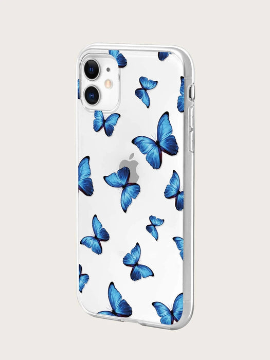 Shein Funda con estampado de mariposas compatible con iPhone XR - Quierox - Tienda Online