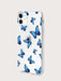 Shein Funda con estampado de mariposas compatible con iPhone XR - Quierox - Tienda Online