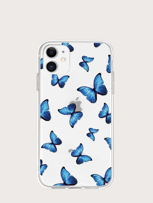 Shein Funda con estampado de mariposas compatible con iPhone XR - Quierox - Tienda Online