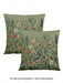 Shein Funda de almohada moderna con diseño floral (2 unidades), color verde claro con cremallera oculta, lavable a máquina sin incluye relleno - Quierox - Tienda Online