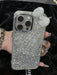 SHEIN Funda de lujo con pedrería y lazo brillante, compatible con iPhone 11 PRO MAX - Quierox - Tienda Online