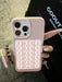 Shein Funda de lujo con ventosa para teléfono Apple, con patrón de lichi, compatible con iPhone 11 - Quierox - Tienda Online