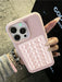 Shein Funda de lujo con ventosa para teléfono Apple, con patrón de lichi, compatible con iPhone 11 - Quierox - Tienda Online