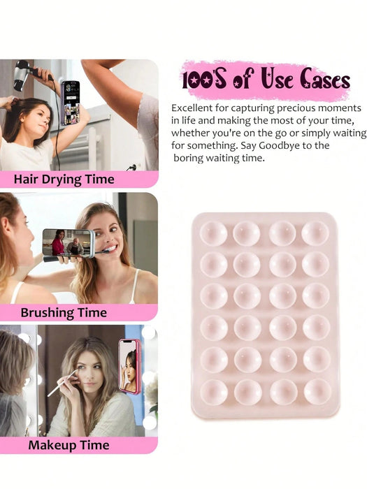 Shein Funda de lujo con ventosa para teléfono Apple, con patrón de lichi, compatible con iPhone 11 - Quierox - Tienda Online