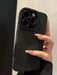 Shein Funda de lujo de piel sintética mate con protección completa para la lente de la cámara para iphone 17 pro max - Quierox - Tienda Online