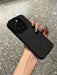 Shein Funda de lujo de piel sintética mate con protección completa para la lente de la cámara para iphone 17 pro max - Quierox - Tienda Online