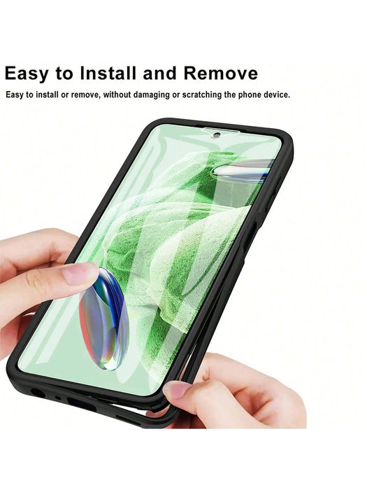 Shein Funda de silicona 360° totalmente a prueba de golpes, compatible con Xiaomi Poco X5 Pro - Quierox - Tienda Online