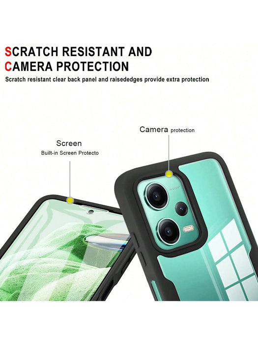 Shein Funda de silicona 360° totalmente a prueba de golpes, compatible con Xiaomi Poco X5 Pro - Quierox - Tienda Online