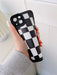Shein Funda de teléfono a cuadros compatible con iphone 13 promax - Quierox - Tienda Online