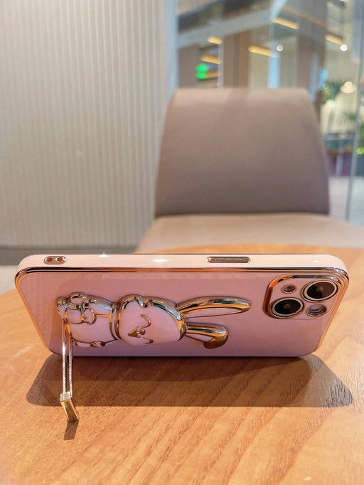 Shein Funda de teléfono con borde recto y electrodepositada iPhone 13pro - Quierox - Tienda Online