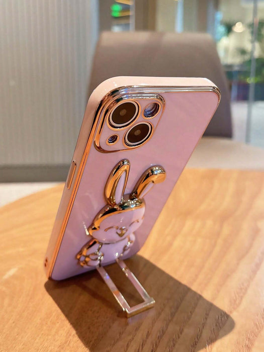 Shein Funda de teléfono con borde recto y electrodepositada iPhone 13pro - Quierox - Tienda Online