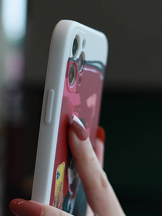 Shein Funda de teléfono con divertidos dibujos de payasos compatible con iPhone - Quierox - Tienda Online