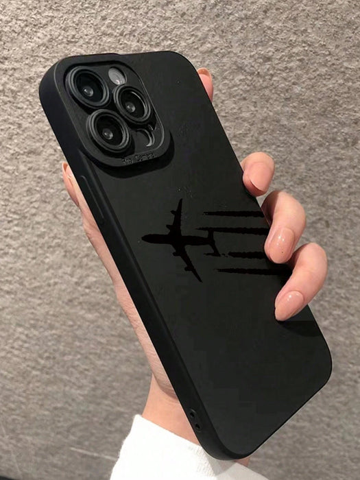 Shein funda de telefono con Pintura Del Avión Compatible Con Iphone 11 - Quierox - Tienda Online