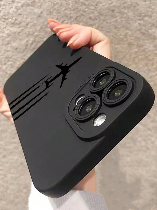 Shein funda de telefono con Pintura Del Avión Compatible Con Iphone 11 - Quierox - Tienda Online