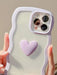 Shein Funda de teléfono decorada con corazones antigolpes iPhone 13pro - Quierox - Tienda Online