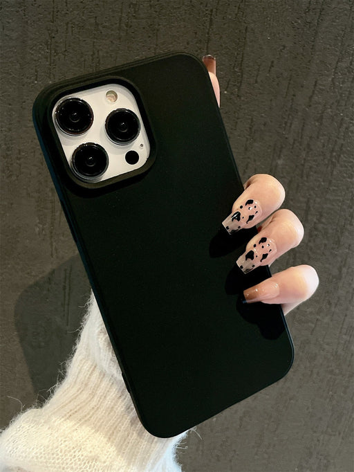 SHEIN Funda de teléfono minimalista de unicolor mate para iphone XR - Quierox - Tienda Online