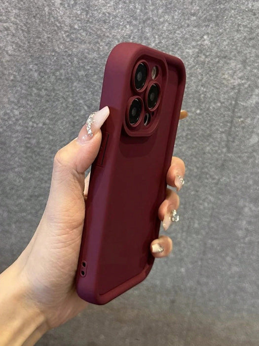 Shein Funda de teléfono minimalista y gruesa a prueba de caídas, compatible con iPhone 11 - Quierox - Tienda Online
