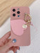 Shein Funda de teléfono sencilla con colgante de corazón para iPhone 11 Pro Max - Quierox - Tienda Online