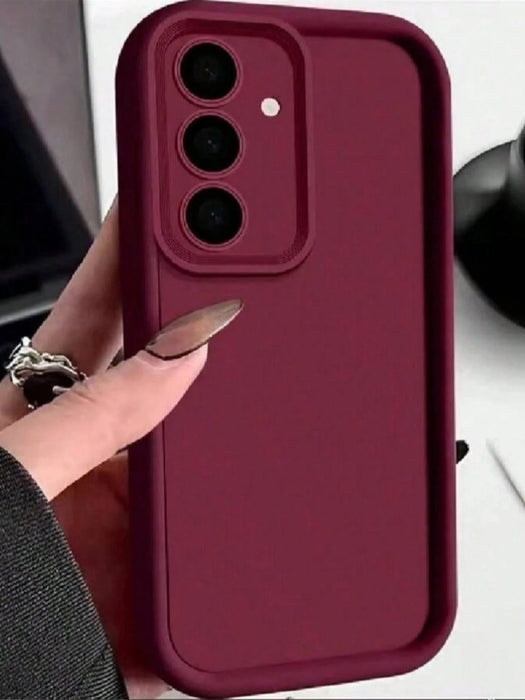 SHEIN funda de teléfono suave de TPU anti - caída, compatible con Galaxy A55 5G - Quierox - Tienda Online